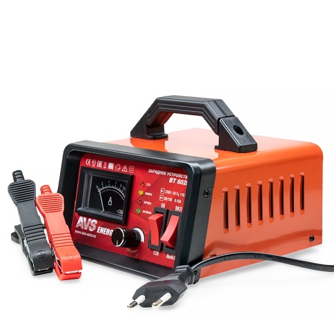 Зарядное устройство для автомобильного аккумулятора AVS BT-6025 (10A) 6/12V фото 5