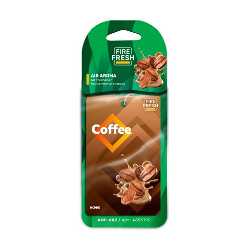 Ароматизатор AVS AMP-002 AIR AROMA (аром. Coffee/Кофе) (бумажные) фото 1