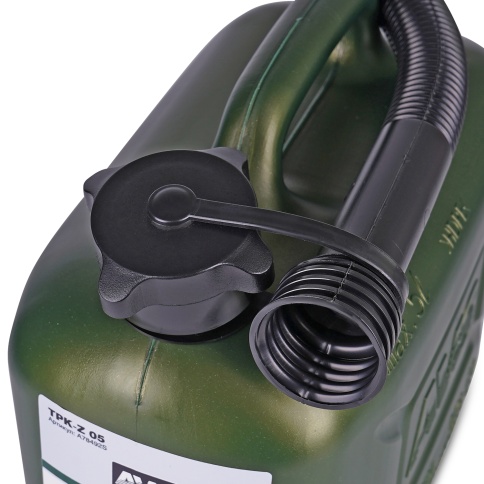 Канистра топливная пластик 5л. (темн.зелён.) AVS TPK-Z 05 фото 5