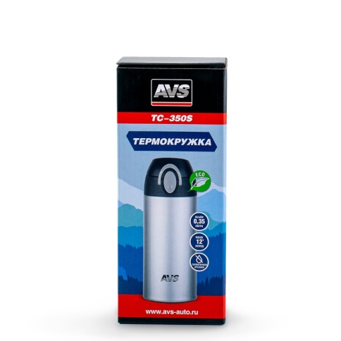 Термокружка AVS TC-350S 0,35 л.(серебр.) фото 10
