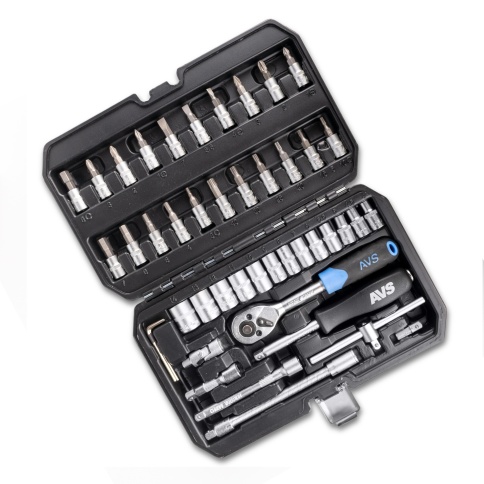 Набор инструментов 46 предметов "MASTER" AVS MTS-46 фото 3