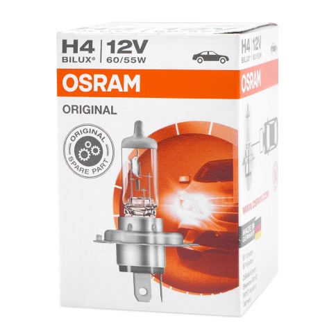 Автолампа галогенная H4 (60/55W P43T) ORIGINAL LINE 12V OSRAM фото 1