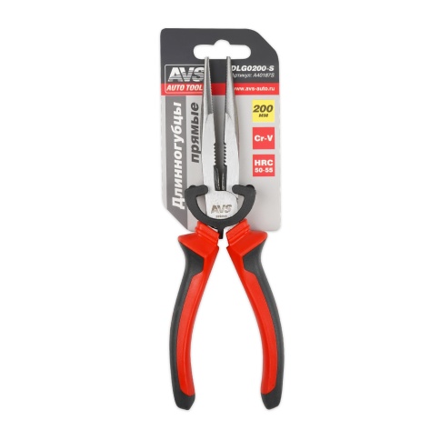 Длинногубцы прямые 200 мм AVS DLG0200-S фото 7