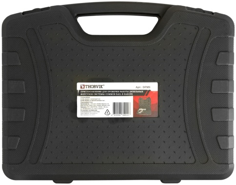 Приспособление для проверки работы дизельных форсунок Common Rail в наборе, Thorvik DFMS (53872) фото 4